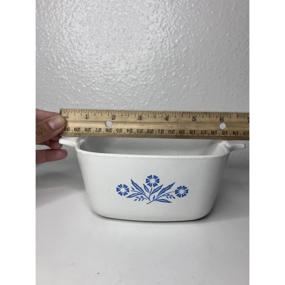 Vintage Corning Ware Blue Cornflower Casserole Dish P-43-B 22oz No Lid